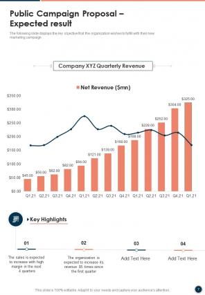 Public campaign proposal example document report doc pdf ppt