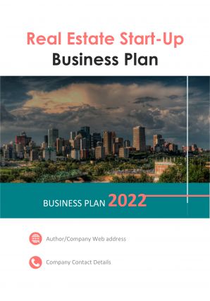 Real Estate Start Up Business Plan Pdf Word Document