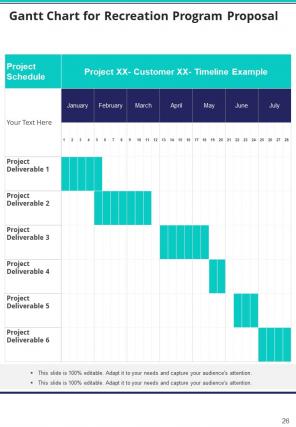 Recreation program proposal example document report doc pdf ppt