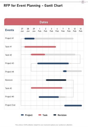 Rfp for event planning proposal sample document report doc pdf ppt