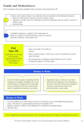 SaaS Company Employee Guide For HR Department HB V Adaptable Engaging