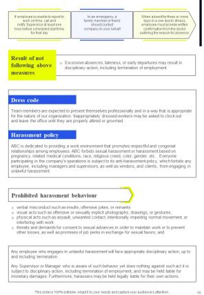 SaaS Company Employee Guide For HR Department HB V Idea Adaptable