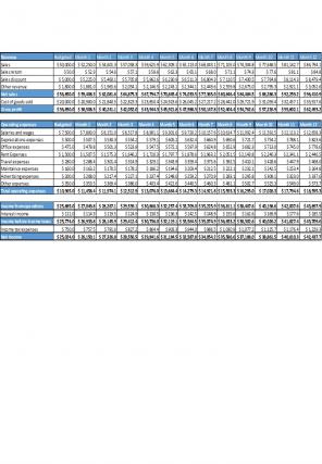 Small Business Budget Excel Spreadsheet Worksheet Xlcsv Xl Bundle Captivating Compatible