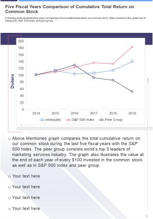 Social media annual report template pdf doc ppt document report template