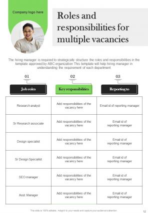 Staffing Guide For Software Based Company HB V Researched Professional