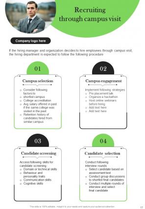 Staffing Guide For Software Based Company HB V Visual Professional