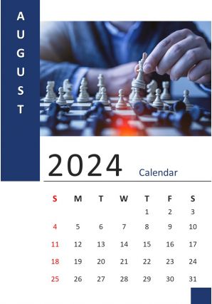 Streamlined Minimalist Calendars For Tracking Productivity Ppt Template Researched Professional