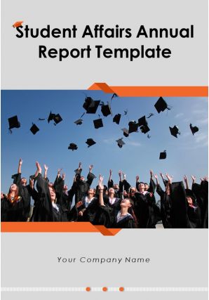 Student affairs annual report template pdf doc ppt document report template