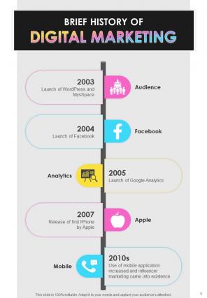 Timeline Infographic A4 Infographic Sample Example Document Pre-designed Impressive