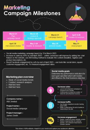 Timeline Infographic A4 Infographic Sample Example Document Colorful Interactive