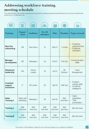 Training Playbook Template Report Sample Example Document