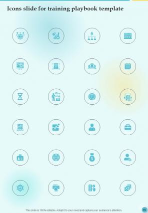 Training Playbook Template Report Sample Example Document