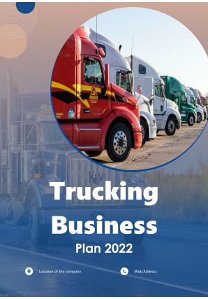 Trucking Business Plan Pdf Word Document