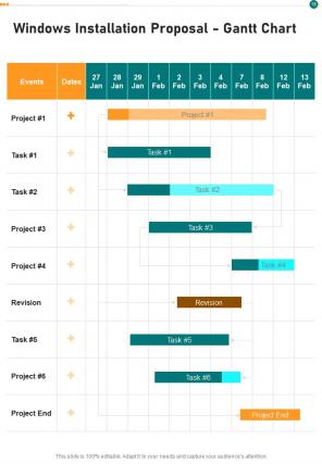 Windows installation proposal example document report doc pdf ppt