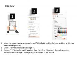 0115 3d checklist for business work powerpoint template