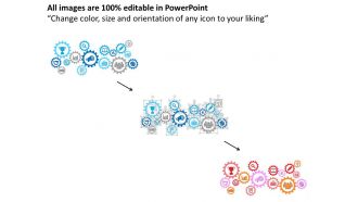 0115 big data icons in gears showing connected world ppt slide