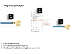 0115 graphic of pound with loading symbol of profit powerpoint template