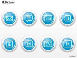 0115 mobile icons wireless connectivity 3g ppt slide