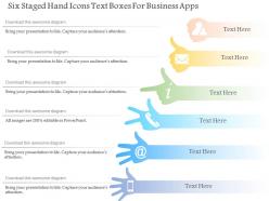 15650063 style essentials 2 about us 6 piece powerpoint presentation diagram infographic slide