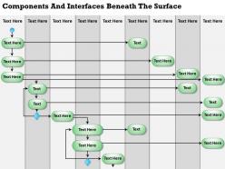 68964876 style essentials 2 swimlanes 1 piece powerpoint presentation diagram infographic slide