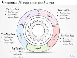 0314 business ppt diagram 5 staged circular gears powerpoint template