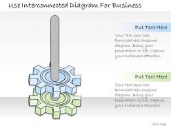 0314 business ppt diagram use interconnected diagram for business powerpoint templates