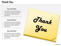 0314 handwritten thank you slide