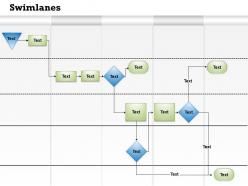 83894518 style essentials 2 swimlanes 1 piece powerpoint presentation diagram infographic slide