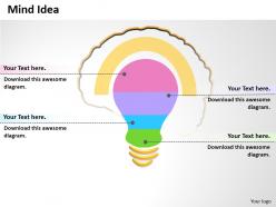 0414 brainwriting idea bar chart powerpoint graph