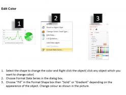 0414 data composition line pie chart powerpoint graph