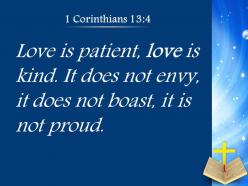 0514 1 corinthians 134 love is patient powerpoint church sermon