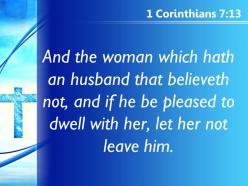 0514 1 corinthians 713 he is willing to live powerpoint church sermon