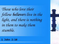 0514 1 john 210 those who love their fellow believers powerpoint church sermon