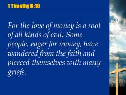 0514 1 timothy 610 for the love of money powerpoint church sermon