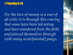 0514 1 timothy 610 for the love of money powerpoint church sermon