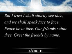 0514 3 john 114 the friends here send powerpoint church sermon