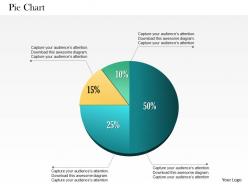 0514 4 staged 3d data driven pie chart powerpoint slides