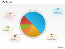 0514 5 staged data driven pie chart powerpoint slides