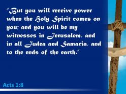 0514 acts 18 but you will receive power powerpoint church sermon