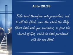 0514 acts 2028 holy spirit has made you overseers powerpoint church sermon