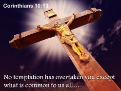 0514 corinthians 1013 no temptation has overtaken powerpoint church sermon