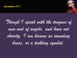 0514 corinthians 131 if i speak in human powerpoint church sermon