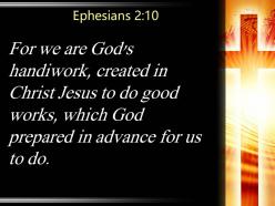 0514 ephesians 210 god prepared in advance powerpoint church sermon