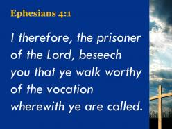 0514 ephesians 41 i urge you to live a life powerpoint church sermon