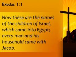 0514 exodus 11 the sons of israel powerpoint church sermon