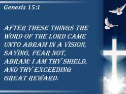 0514 genesis 151 i am your shield your powerpoint church sermon