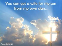 0514 genesis 2440 you can get a wife powerpoint church sermon