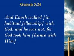 0514 genesis 524 he was no more because god powerpoint church sermon