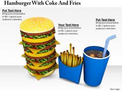 0514 hamburger with coke and fries image graphics for powerpoint