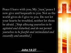 0514 john 1427 do not let your hearts powerpoint church sermon